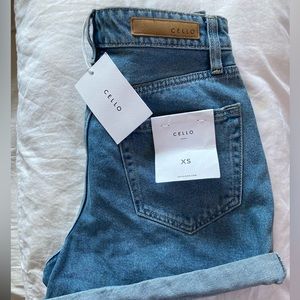 Jean Shorts by Cello. New with tags